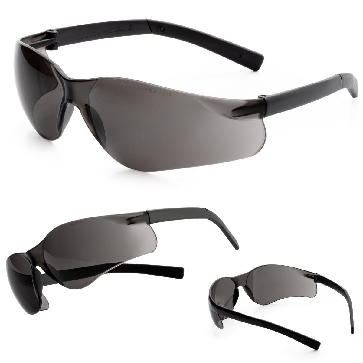 Przyciemniane okulary ochronne WeldOps SE-200 – wysoki komfort i ochrona UV