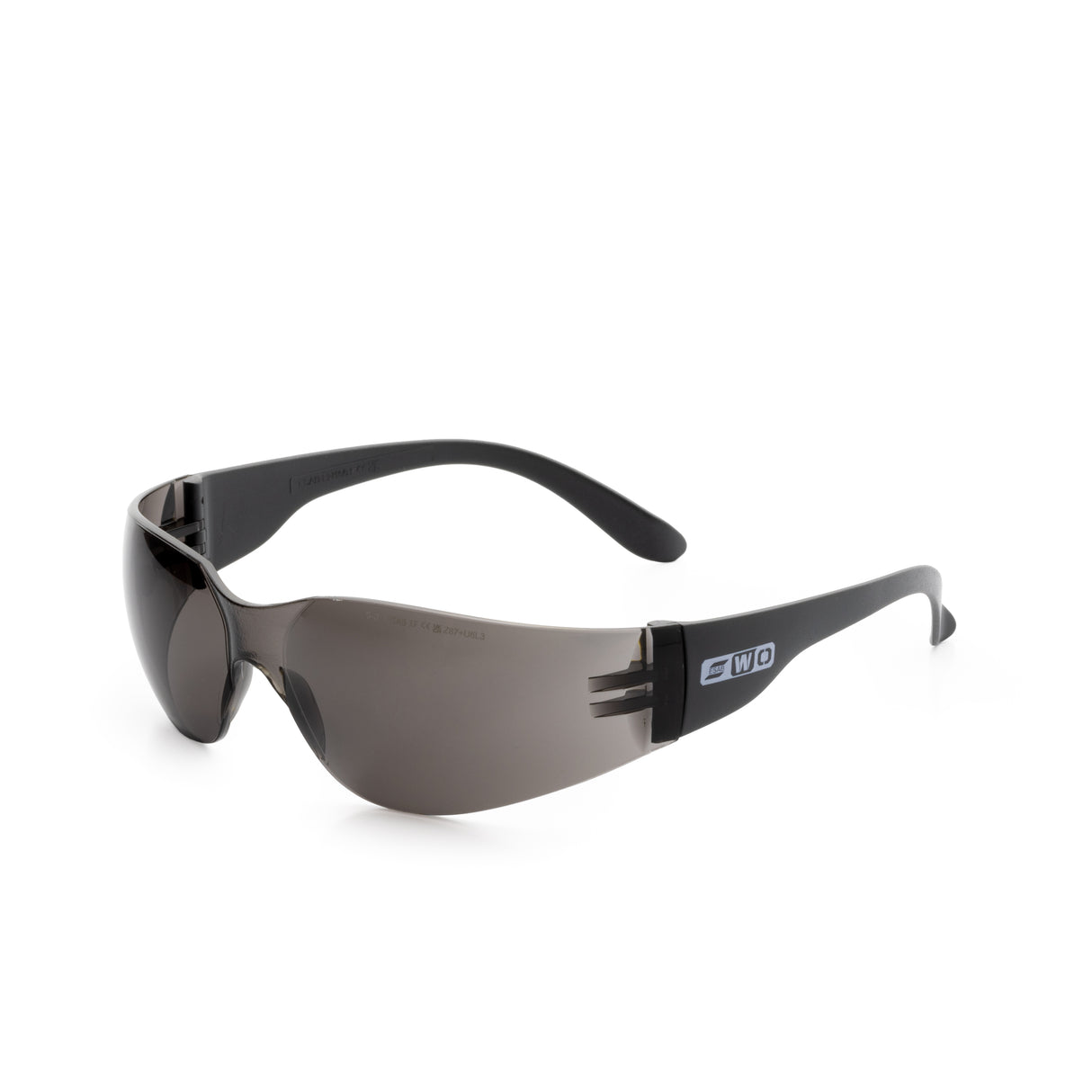 Przyciemniane okulary do ochrony oczu przed słońcem i odpryskami w miejscu pracy marki ESAB