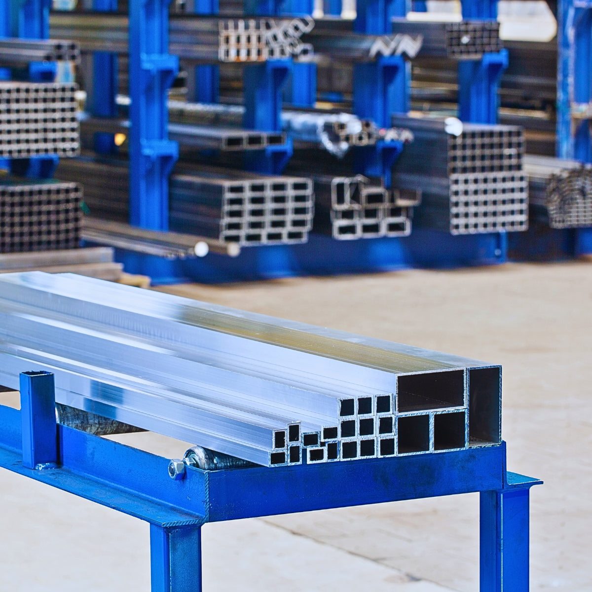 Aluminiowe profile kwadratowe i prostokątne EN AW-6060 T6 na magazynie – gotowe do wysyłki