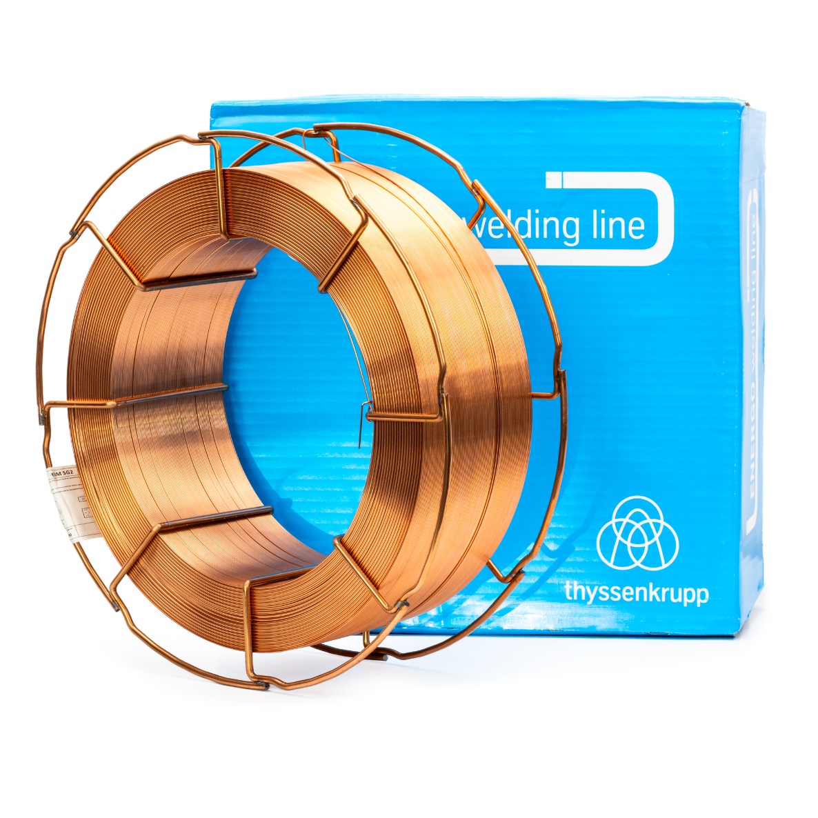 Drut spawalniczy miedziowany SG2