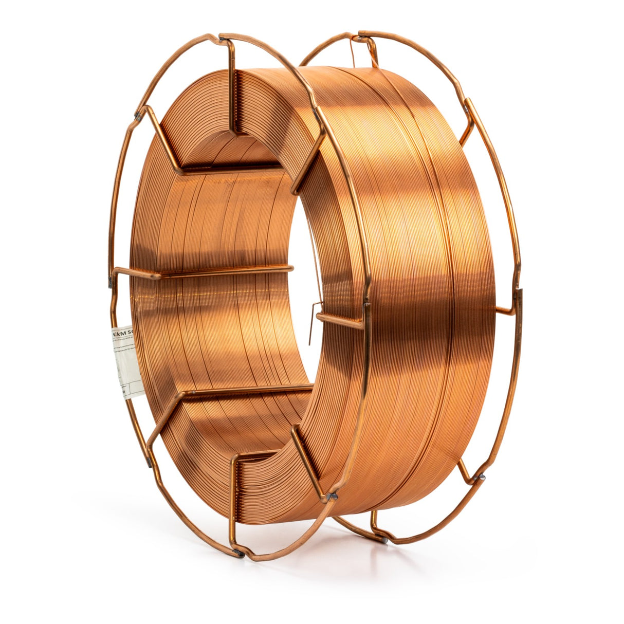 Drut spawalniczy SG2 na szpuli 15 kg – widok z boku