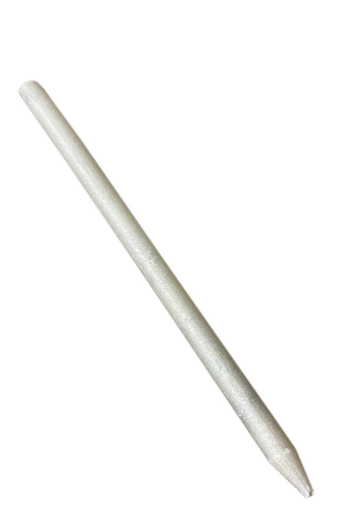 Pojedyncza sztuka kredy spawalniczej steatytowej – widok boczny