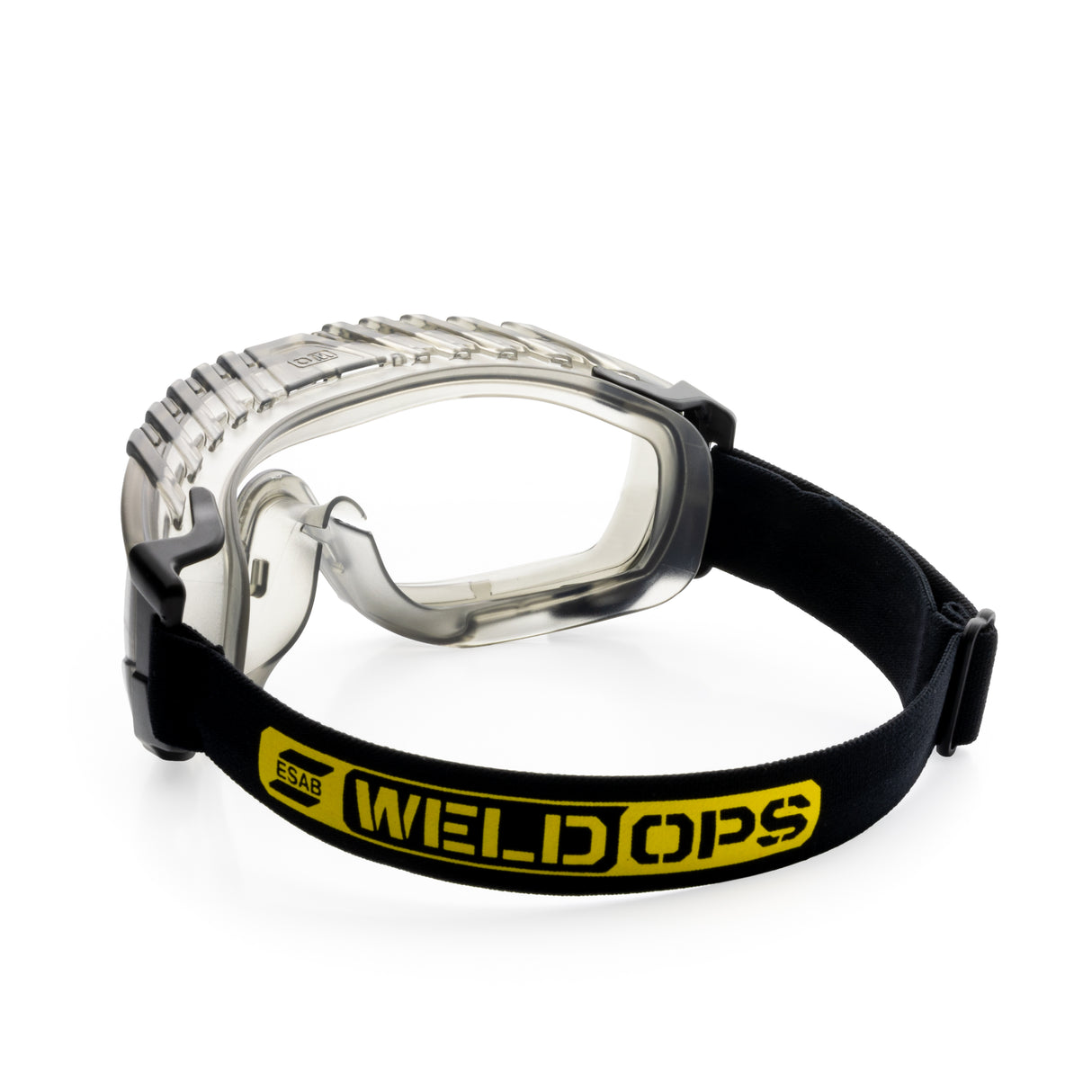 Okulary ochronne GS300 z pełną ochroną twarzy, gumką i uszczelką – do pracy w pyłach i odpryskach