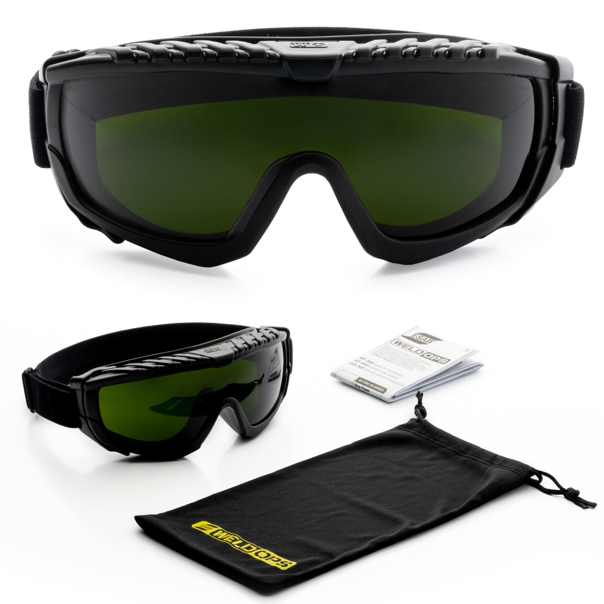 Okulary ochronne GS-300 z przyciemnieniem – do zastosowań przemysłowych i warsztatowych