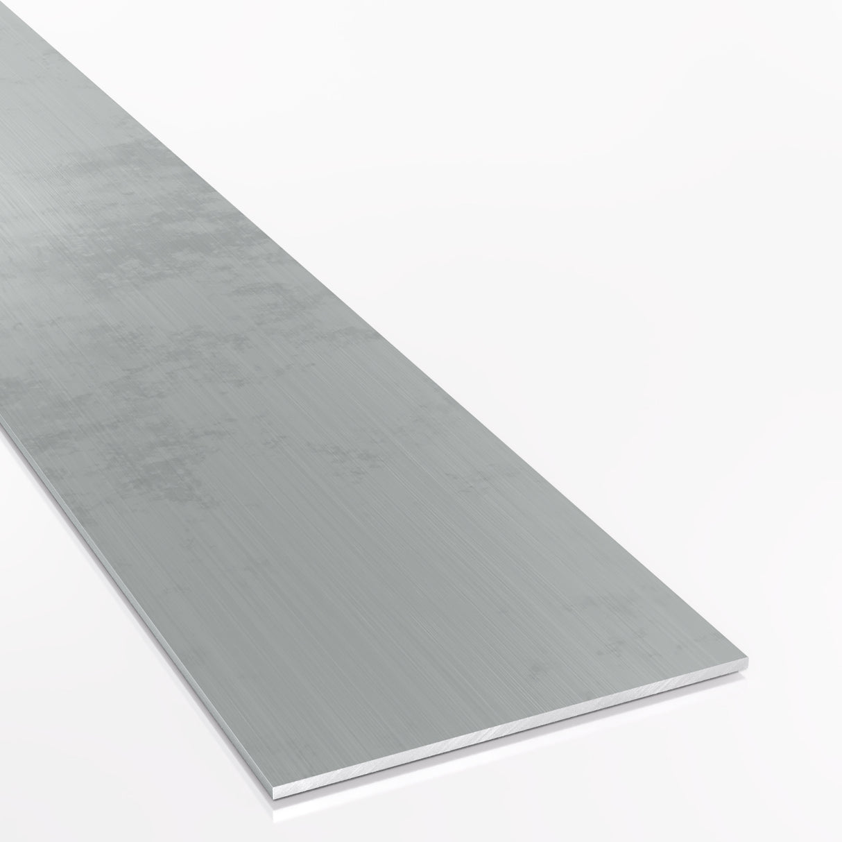 Render płaskownika aluminiowego 80x2 mm PA38 EN AW-6060 T66 – widok ogólny produktu