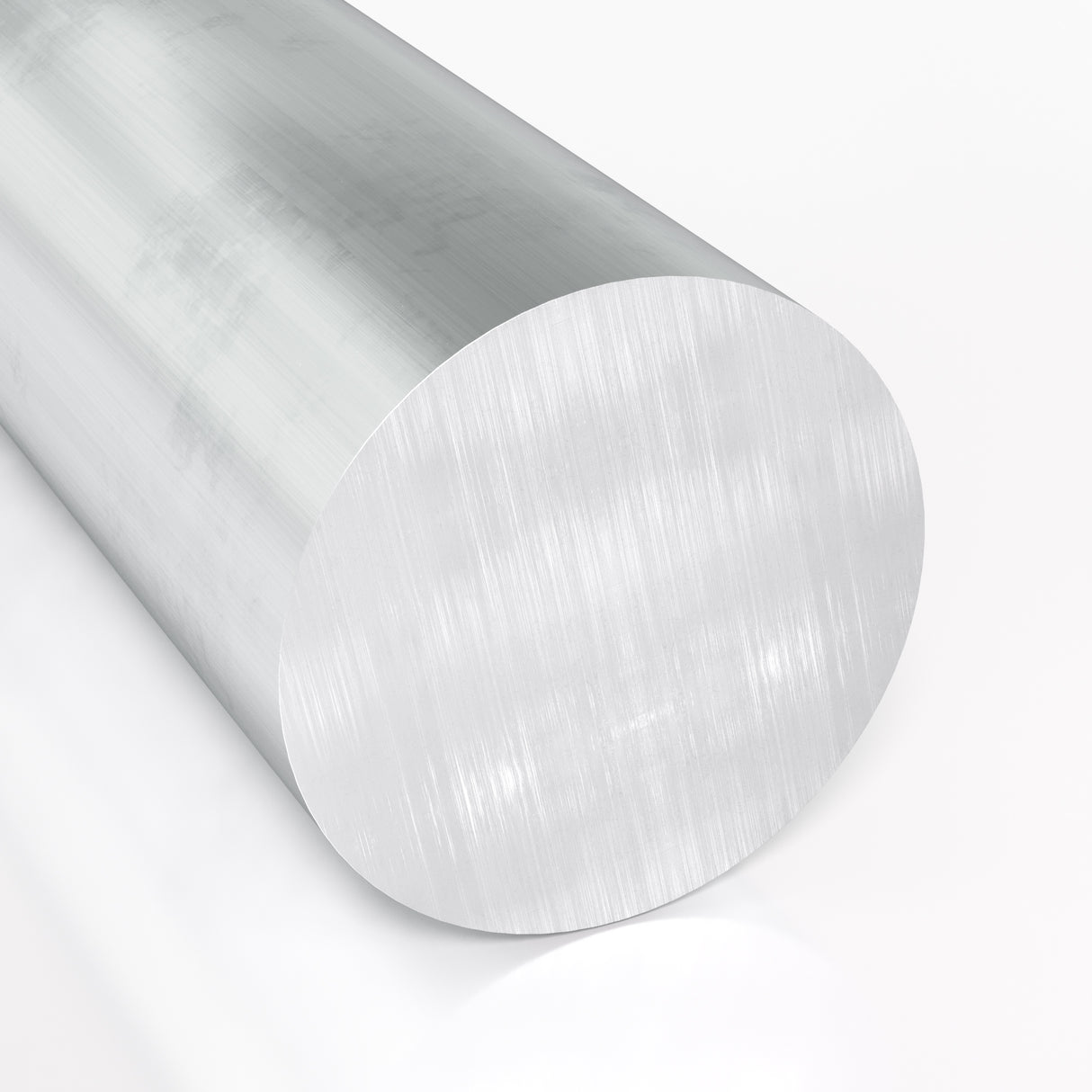 Render 3D pręta aluminiowego okrągłego fi 70 mm PA6 EN AW-2017A T4