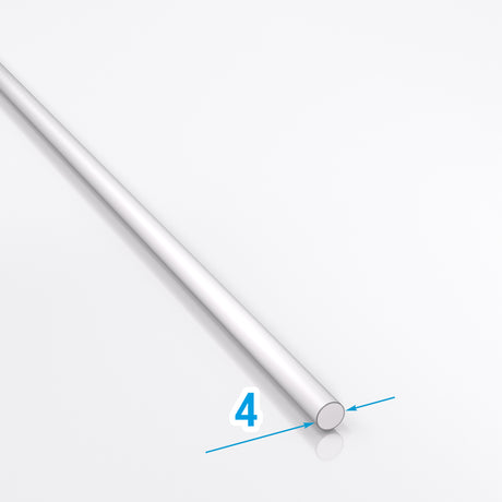 Pręt nierdzewny okrągły fi 4 kwasoodporny INOX AIS304 1.4301