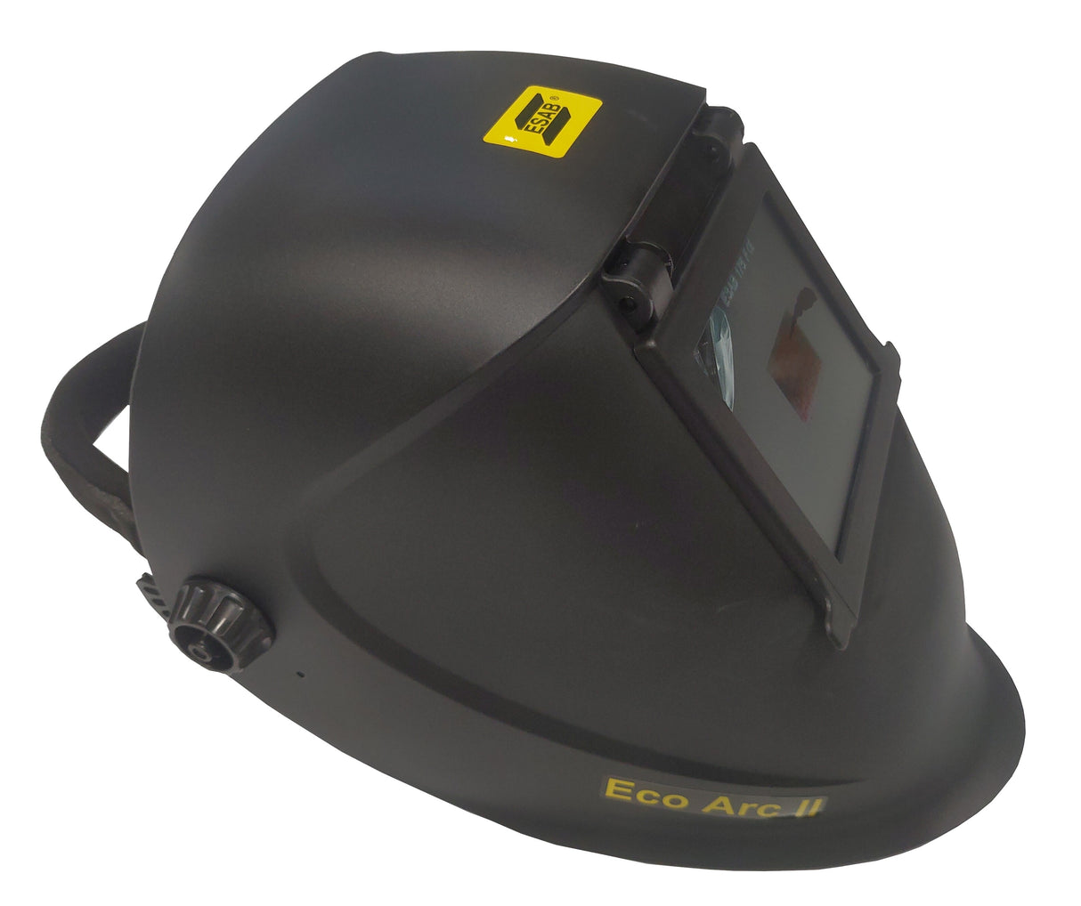 Maska spawalnicza ESAB Eco-Arc II – boczny widok przyłbicy