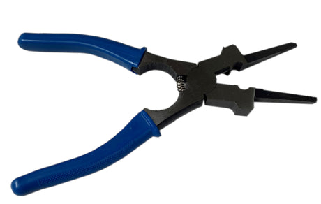 Szczypce spawalnicze MIG MAG – widok całego narzędzia na białym tle