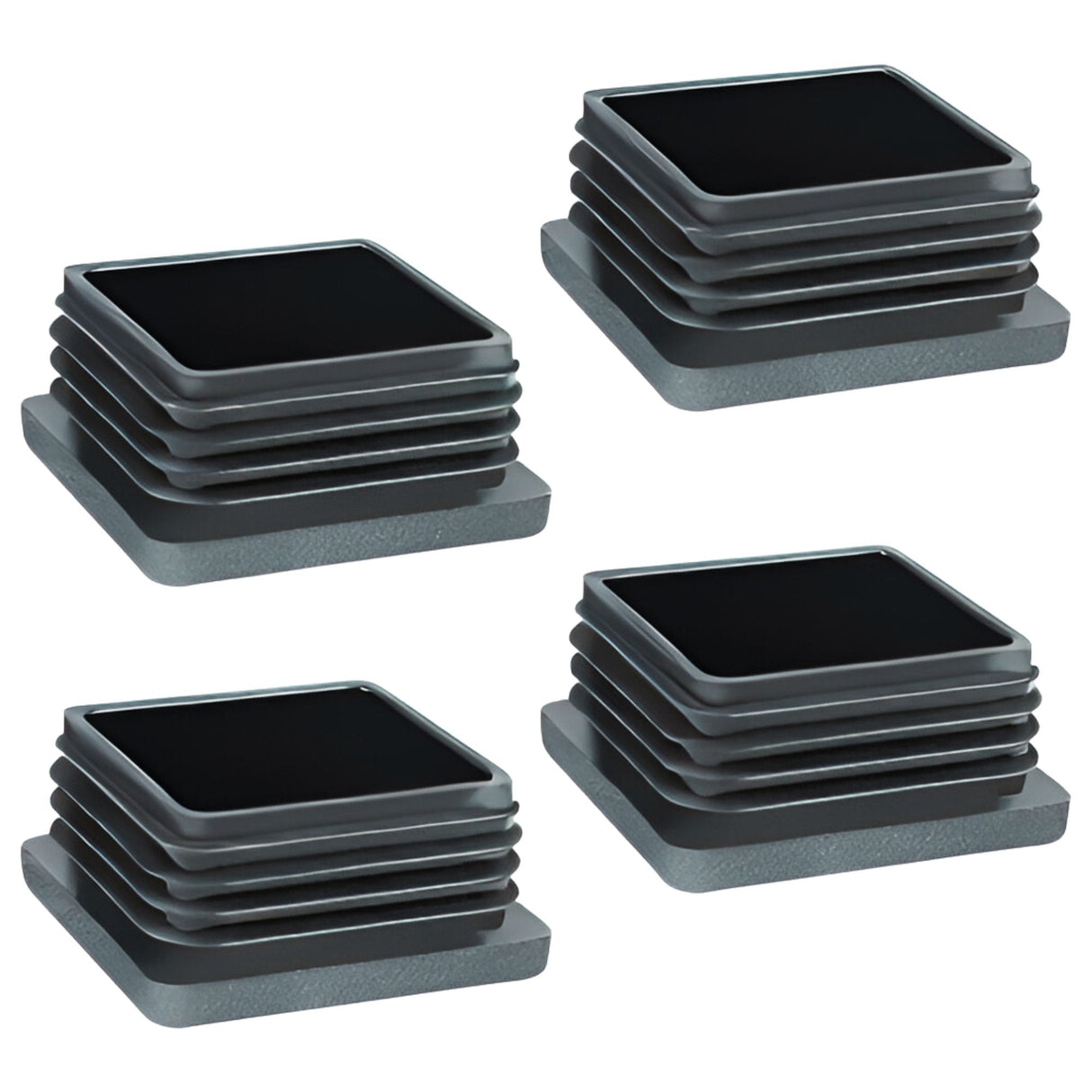 Zaślepka profilu 70x50 mm plastikowa czarna - 10 szt.