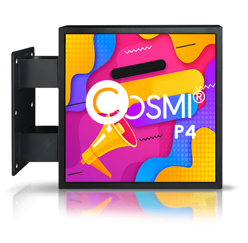 Dwustronny szyld LED Full Color | 700x700 mm | Na zewnątrz