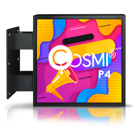 Dwustronny szyld LED Full Color | 1020x1020 mm | Na zewnątrz