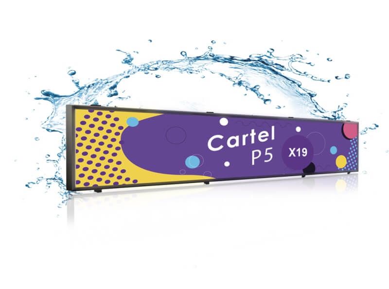 Baner reklamowy LED Full Color P5 – na zewnątrz