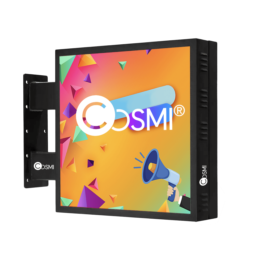 Dwustronny szyld LED Full Color | 700x700 mm | Na zewnątrz