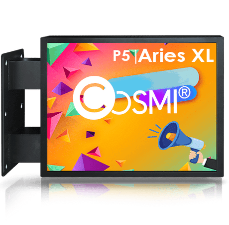 Dwustronny szyld LED Full Color P5 | Prostokątny | Na zewnątrz