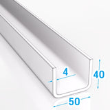 Ceownik stalowy 50x40x4 mm zimnogięty S235JR