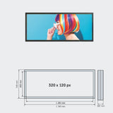 Baner reklamowy LED Full Color P5 – na zewnątrz