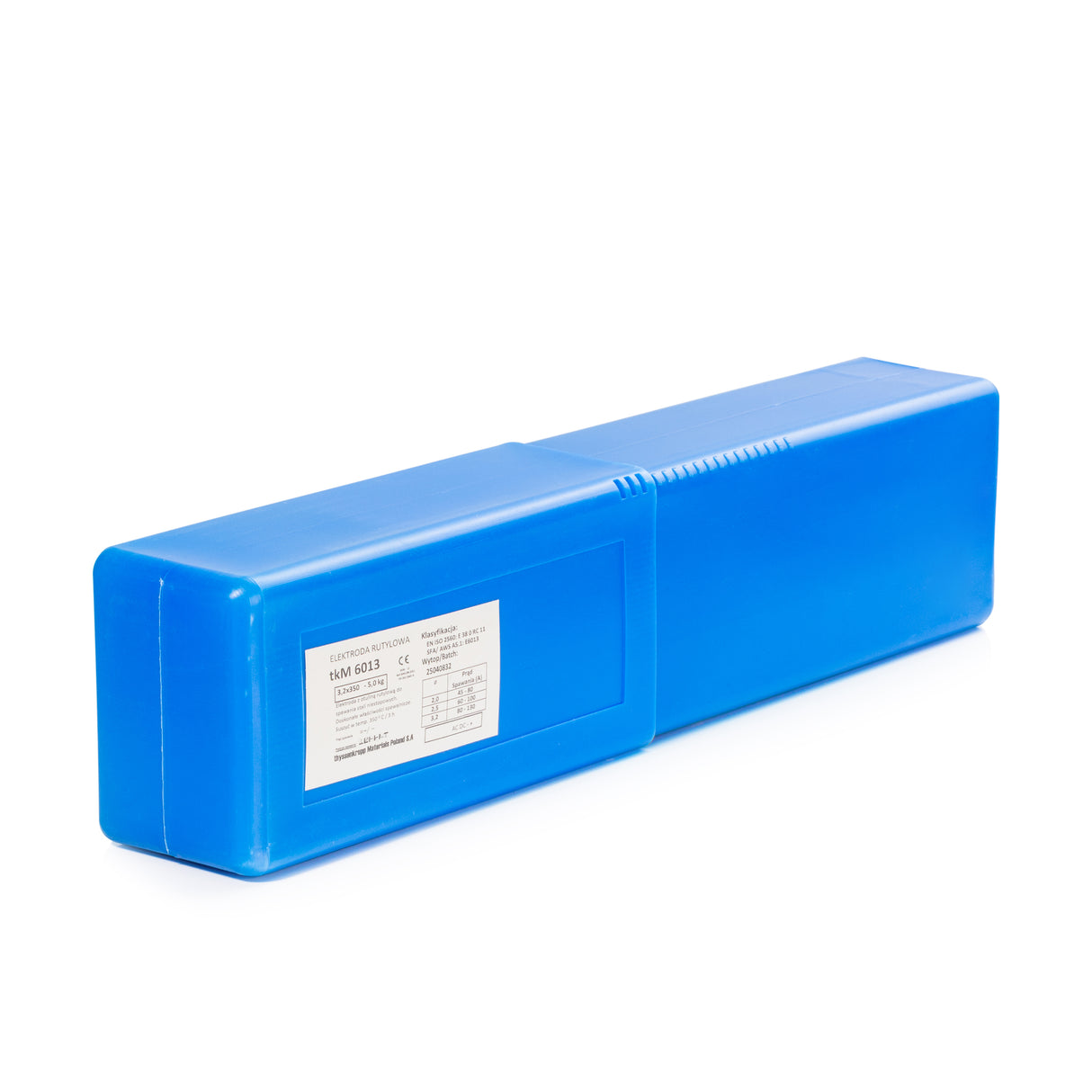Elektrody spawalnicze tkM 6013 | 3,2x350 mm | Opakowanie plastikowe | 5 kg