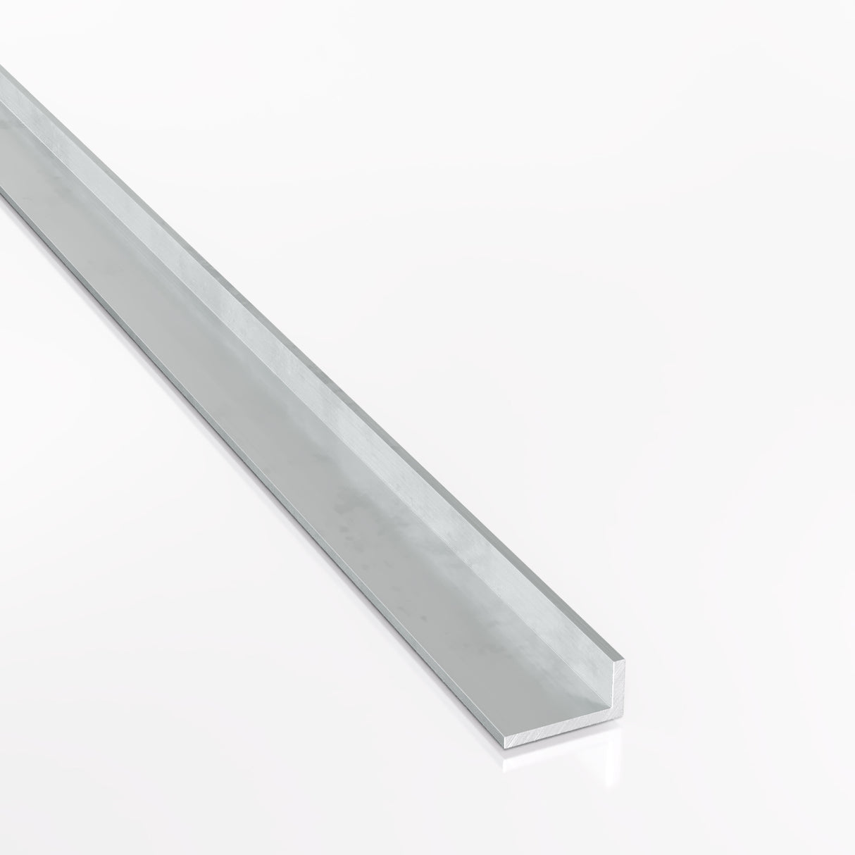 Model 3D kątownika aluminiowego 30x20x2 mm PA38 EN AW-6060 