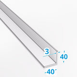 Kątownik aluminiowy 40x40x3 mm PA 38 / EN AW 6060