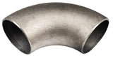  Profil kolana hamburskiego stalowego 2 1/2" (76,1 mm), pokazujący łuk 90° i jednolitą strukturę stali