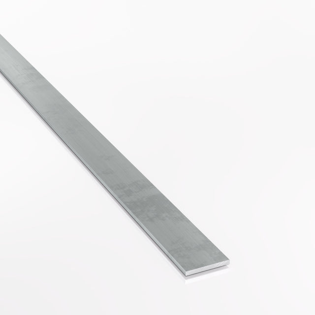 Model 3D płaskownika aluminiowego 20x5 mm w gatunku PA38