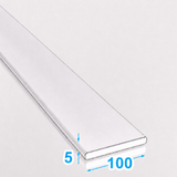 Płaskownik stalowy 100x5 mm gorącowalcowany S235JR