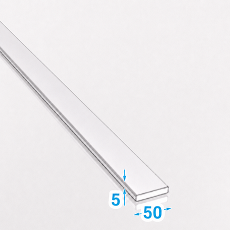 Płaskownik stalowy 50x5 mm gorącowalcowany S235JR