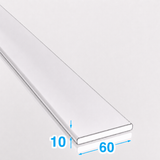 Płaskownik stalowy 60x10 mm gorącowalcowany S235JR