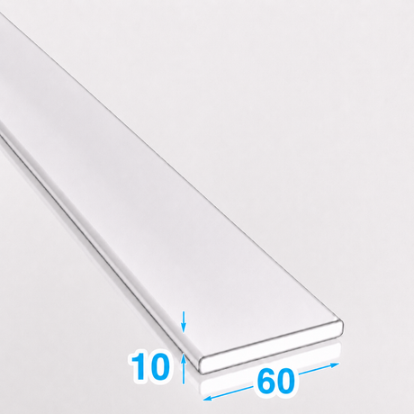 Płaskownik stalowy 60x10 mm gorącowalcowany S235JR