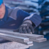 Płaskowniki nierdzewne na Rolotoku w magazynie thyssenkrupp