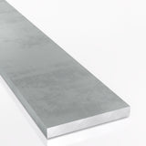 Render płaskownika aluminiowego EN AW-6060 T66 o wymiarach 80 mm szerokości i 10 mm grubości