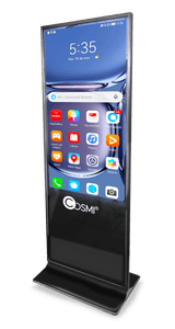 Kiosk multimedialny (totem) LCD dotykowy 55” 4K Android – do wewnątrz